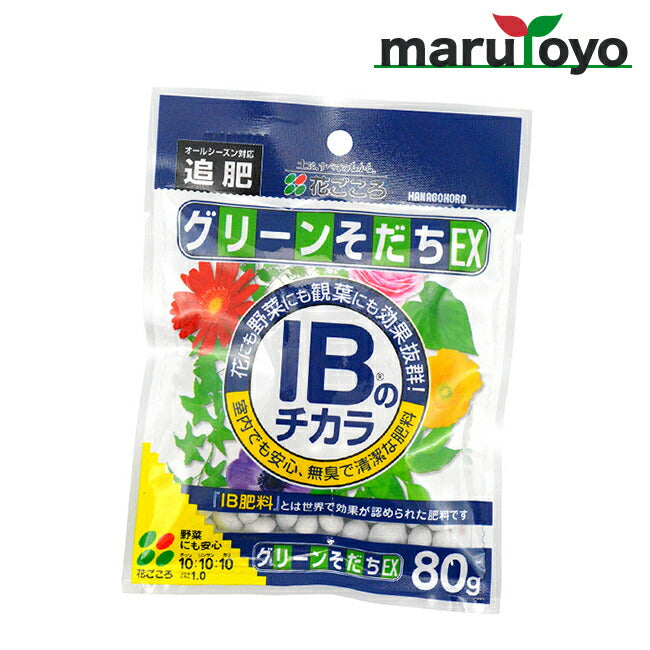 花ごころ IBのチカラグリーンそだちEX 80g / 500g / 1.4kg