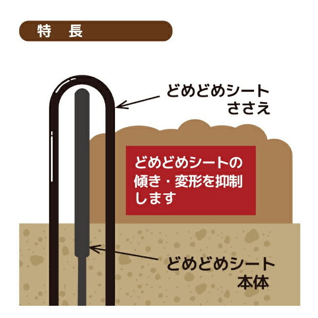 第一ビニール どめどめシートささえ 7P φ3.2mm×35mm