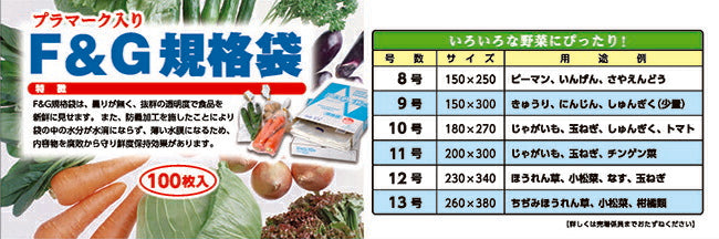 FG規格袋 OPP ボードン #20 12号 4穴 100枚入 – マルトヨコーポレーション