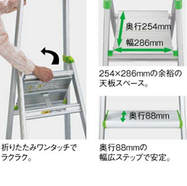 長谷川工業 Hasegawa上枠付踏台 EFA-05