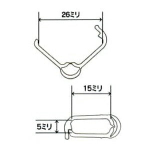 園芸用保持具 サポートミニ 100個入 SPM-P01